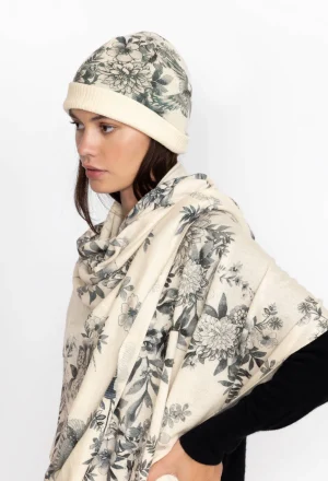 Women Johnny Was Anahi Printed Beanie