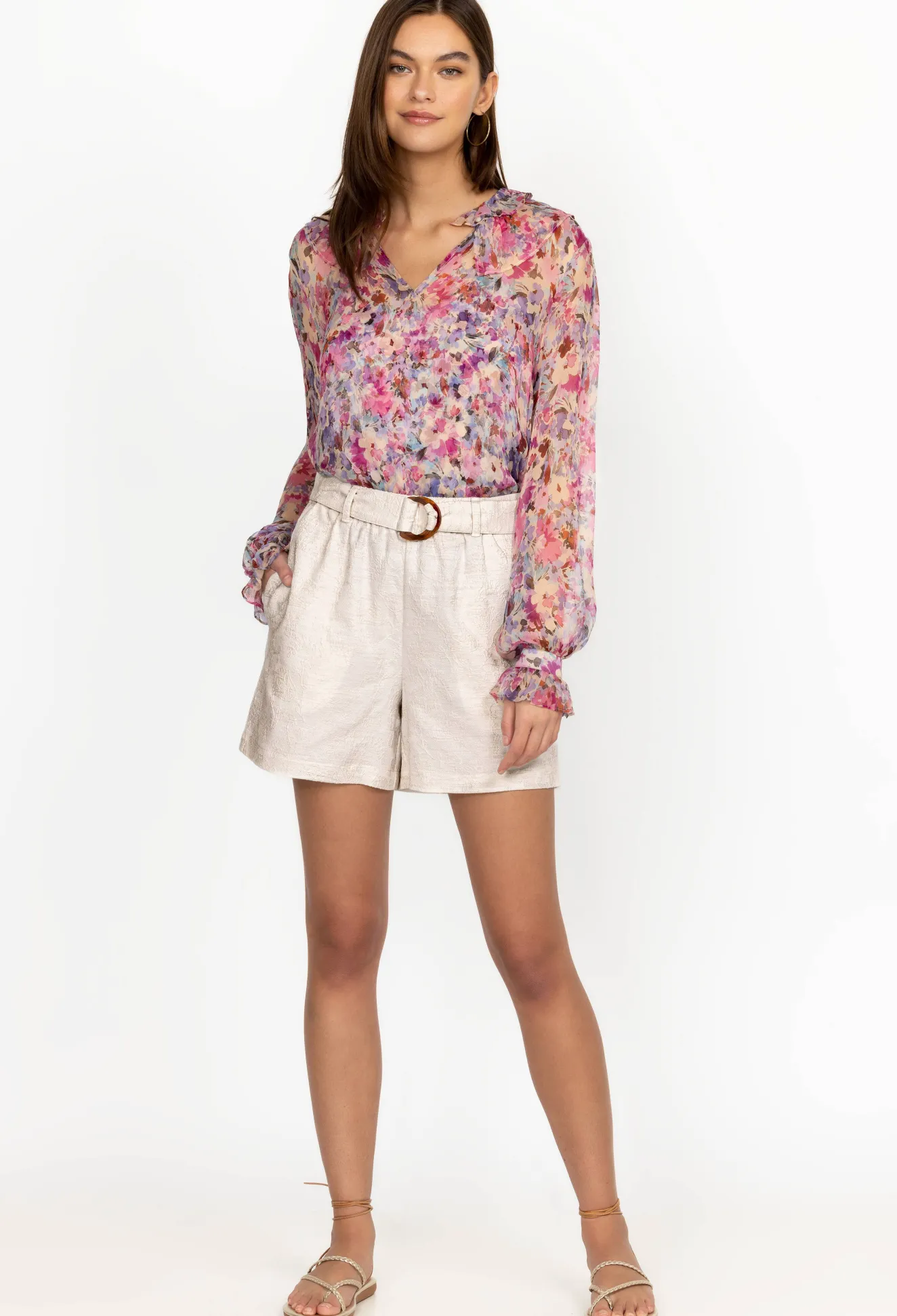 Women Johnny Was Anita Paperbag Short