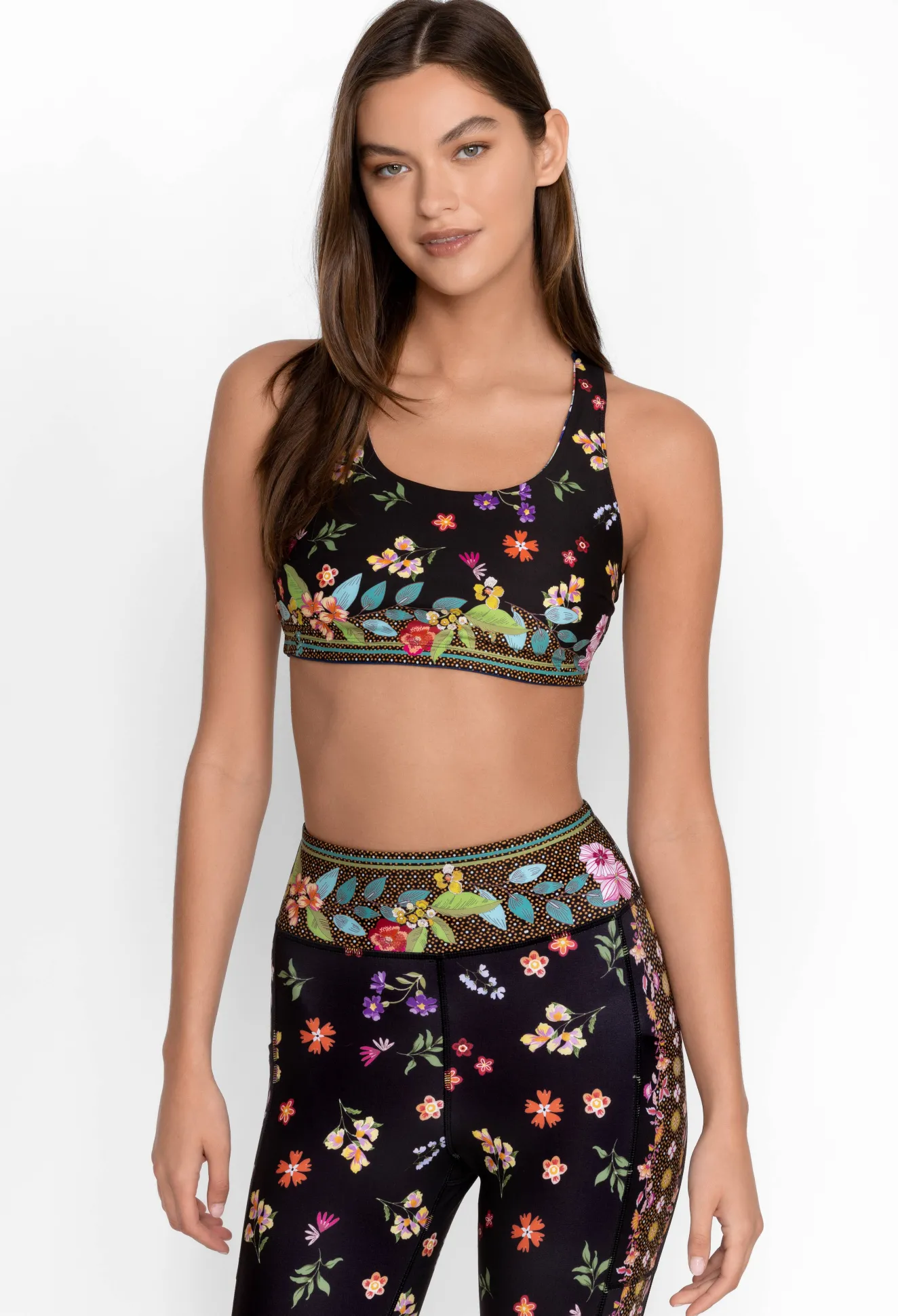 Women Johnny Was Bee Active Reversible Sports Bra