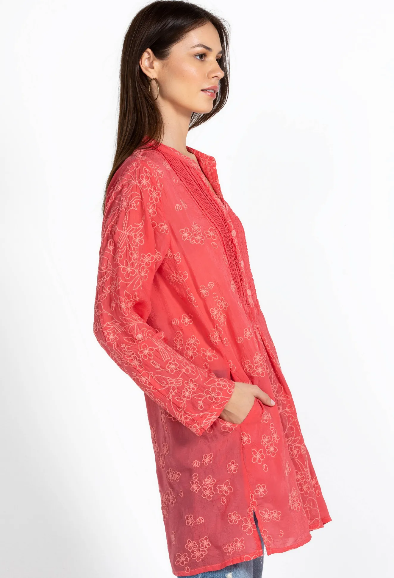 Women Johnny Was Birdie Marisol Tunic