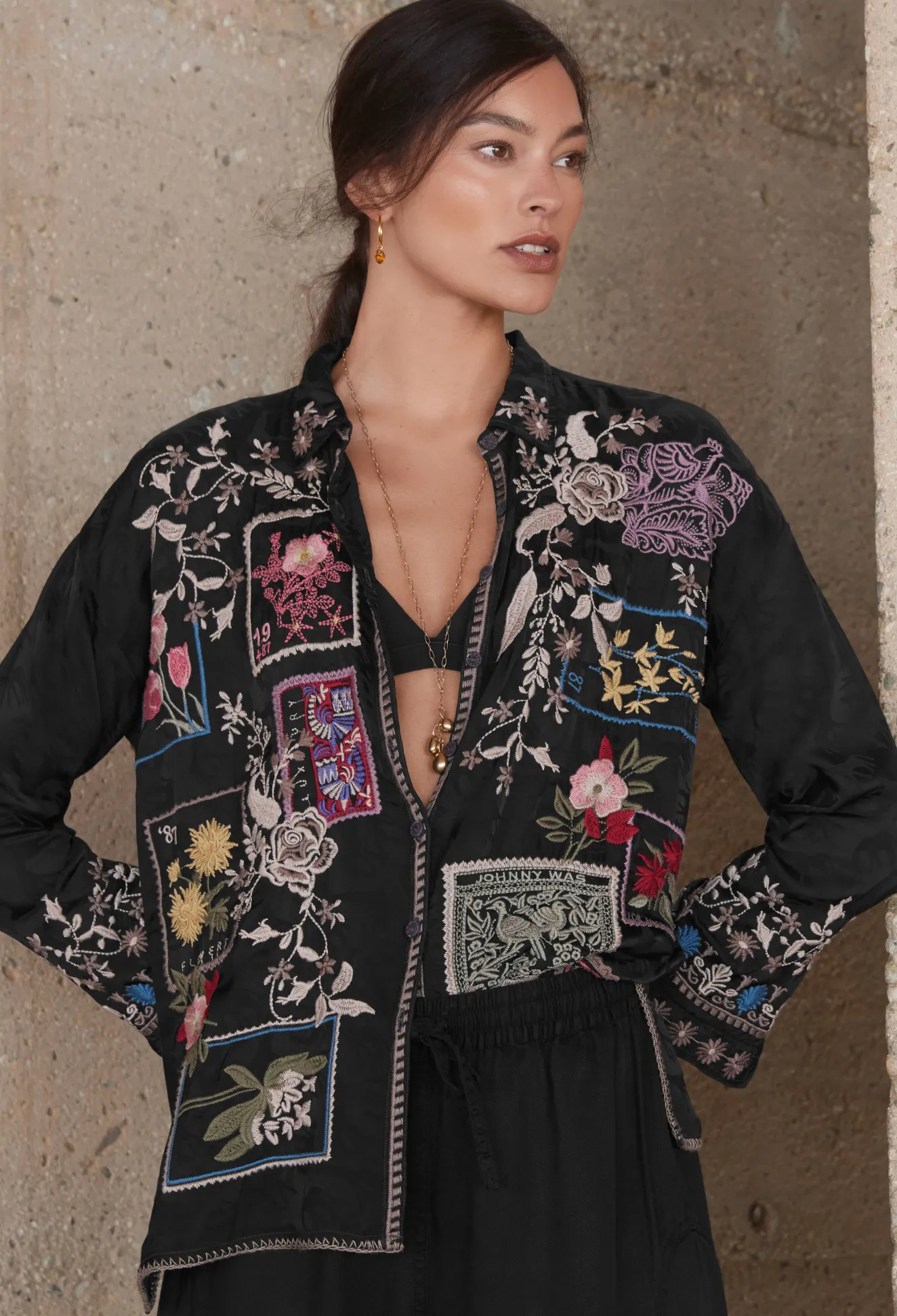 Women Johnny Was Briony Blouse