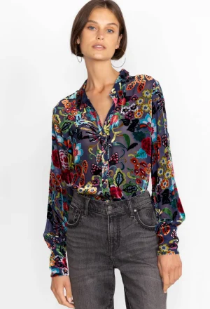 Women Johnny Was Burnout Yrene Blouse