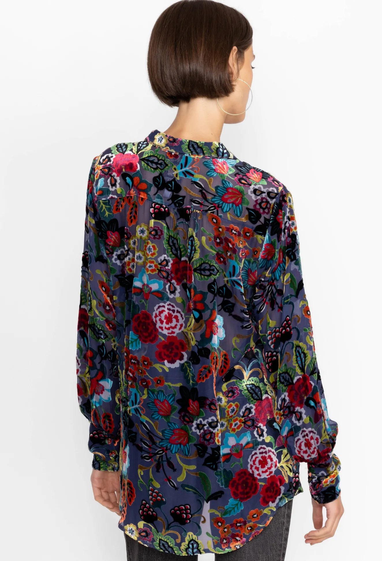 Women Johnny Was Burnout Yrene Blouse