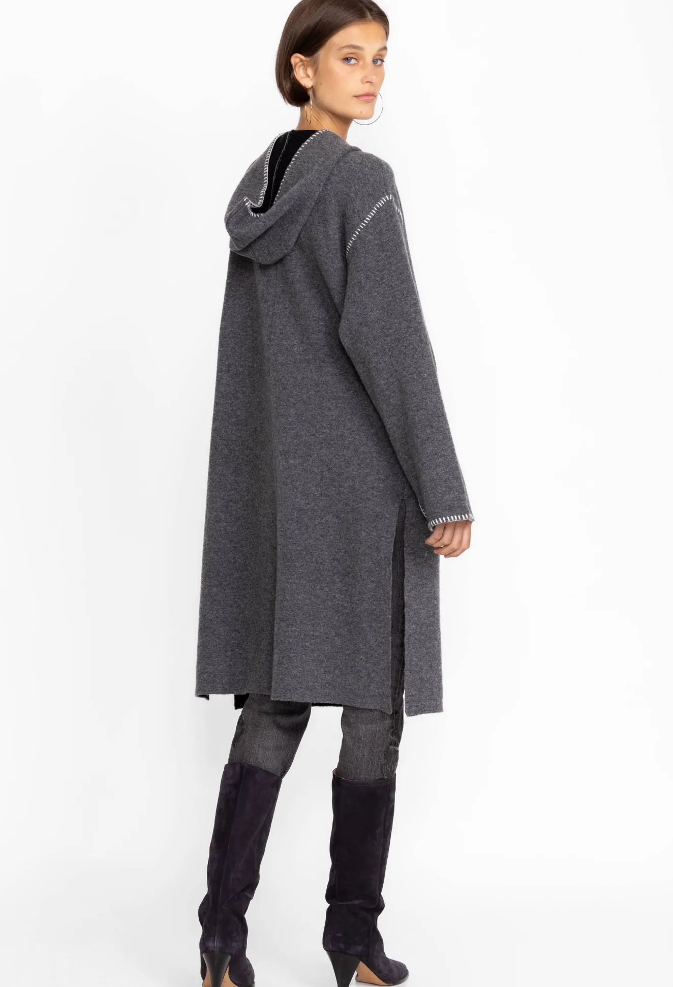 Women Johnny Was Calme Wool Coat