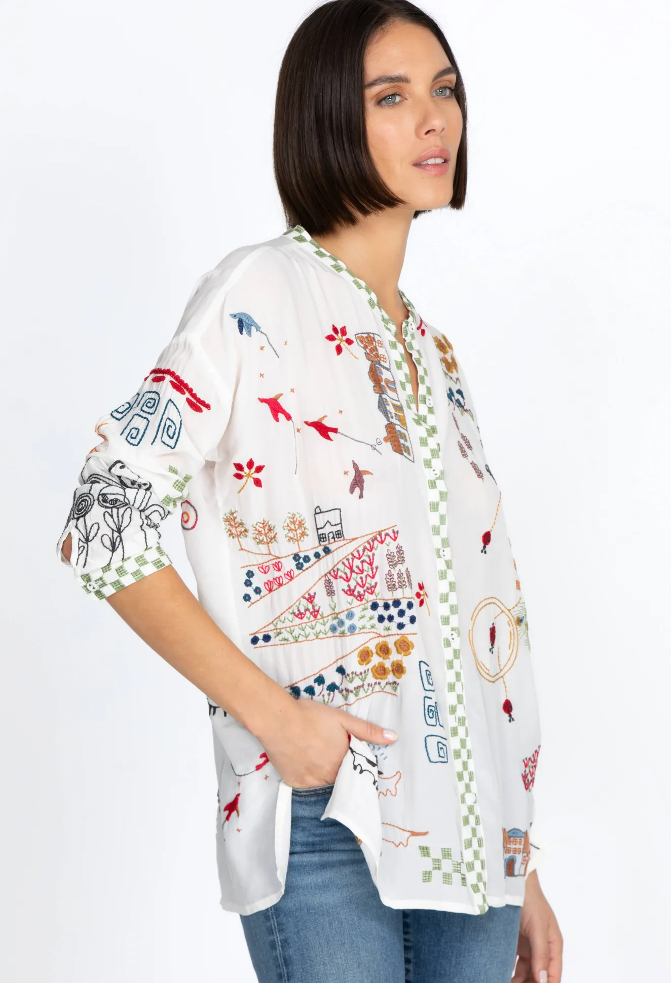 Women Johnny Was Cartagena Blouse