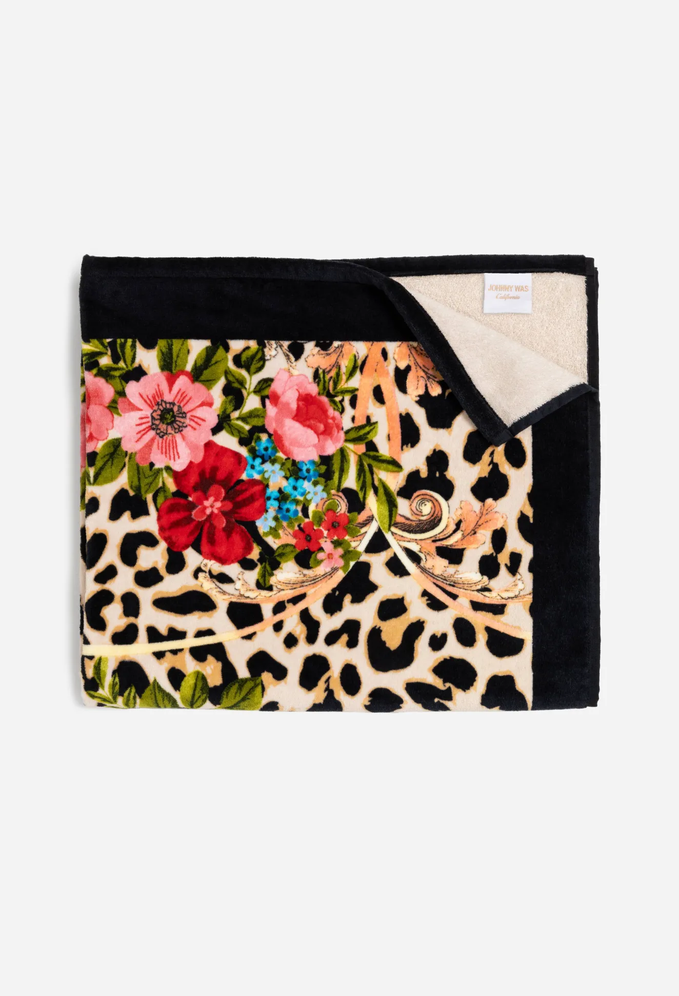 Women Johnny Was Cheetah Beach Towel