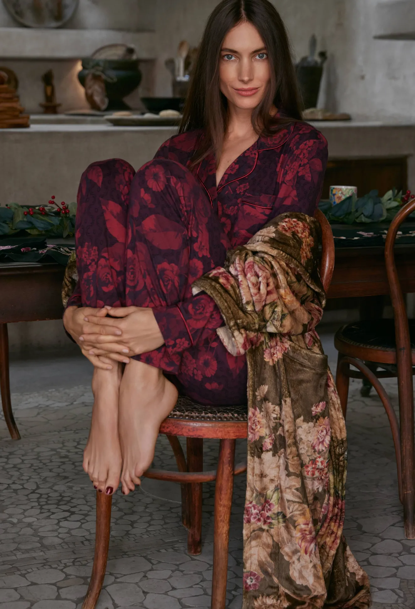 Women Johnny Was Cozy Robe