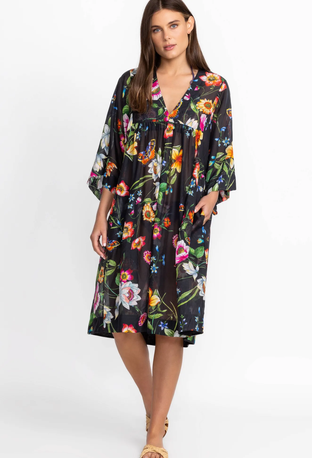 Women Johnny Was Easy Cover-Up Dress