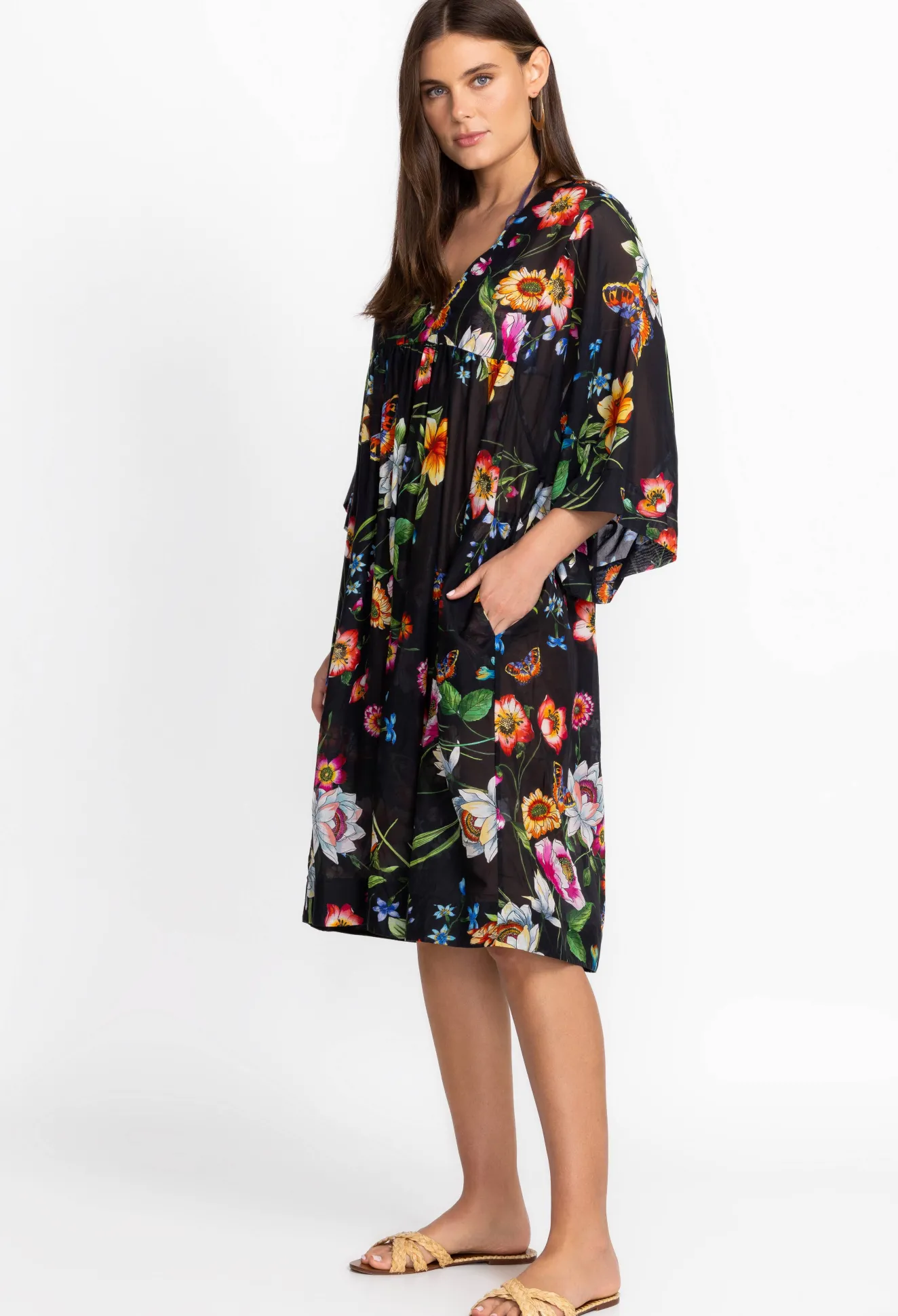 Women Johnny Was Easy Cover-Up Dress