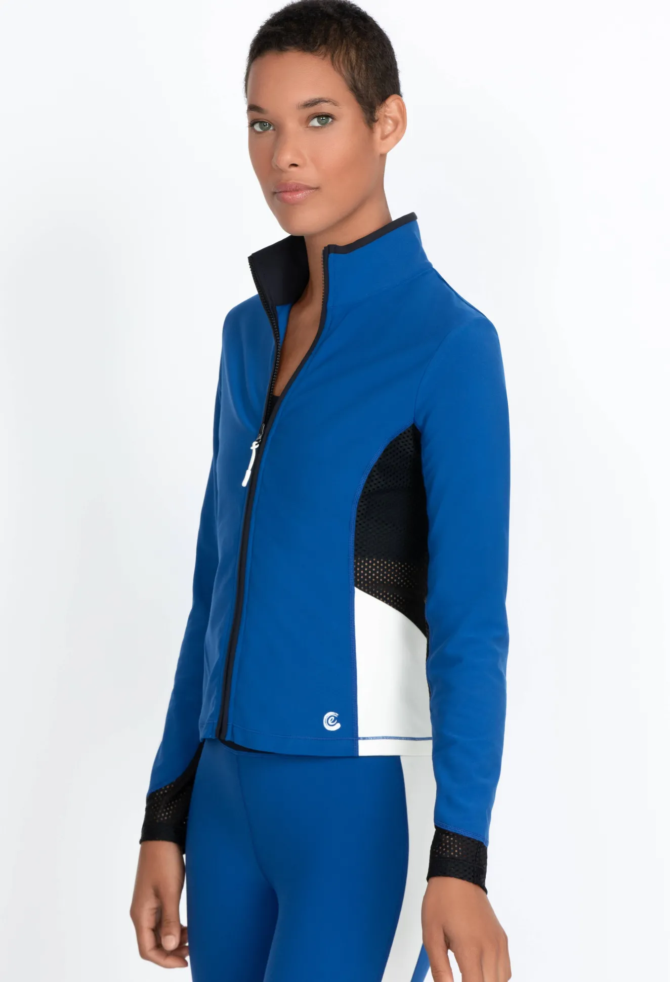 Women Johnny Was Endurance Mesh Zip Jacket