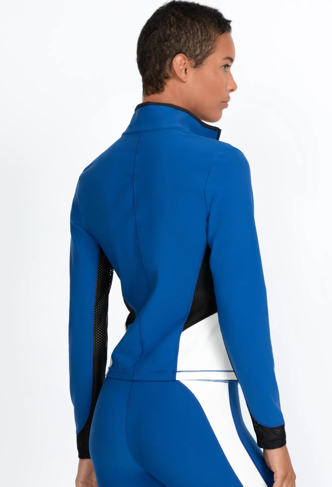 Women Johnny Was Endurance Mesh Zip Jacket