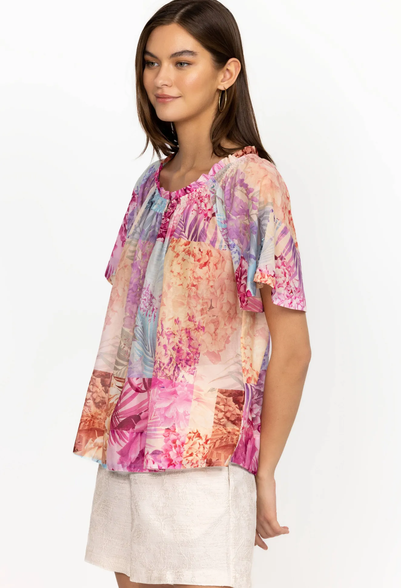 Women Johnny Was Esme Peasant Blouse