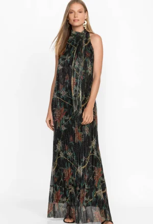 Women Johnny Was Evelina Metallic Maxi Dress