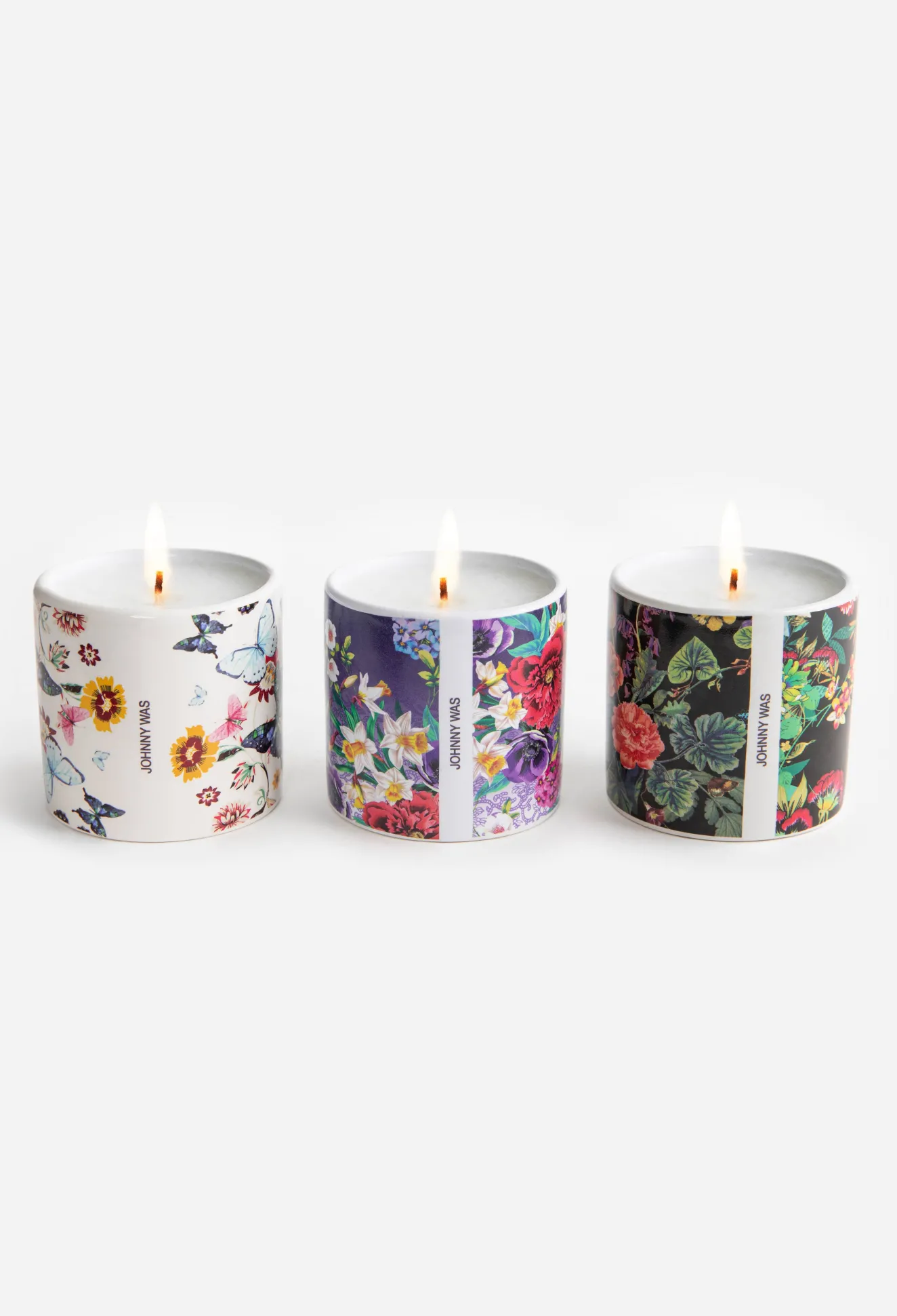 Women Johnny Was Fine Set Of 3 Votive Candles