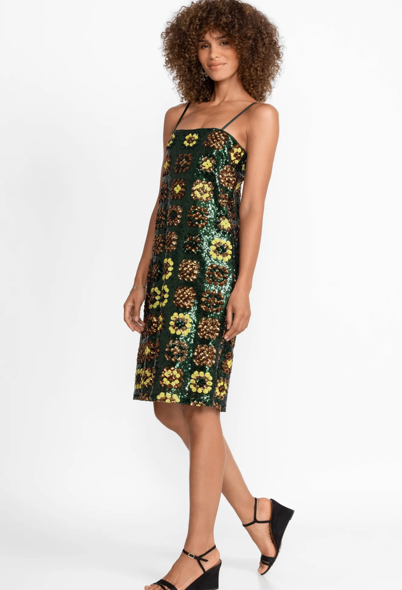 Women Johnny Was Gemini Sequin Mini Dress