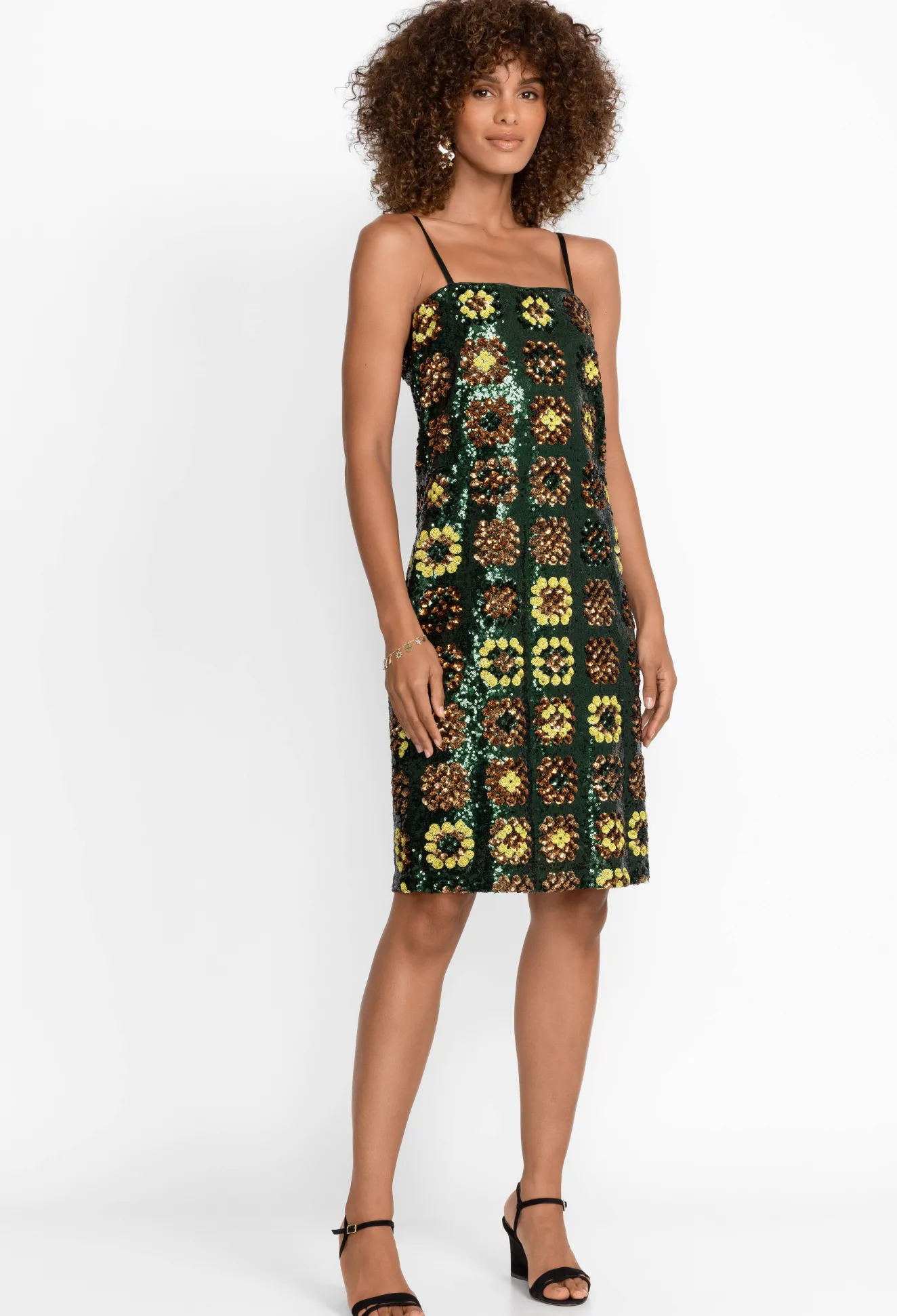 Women Johnny Was Gemini Sequin Mini Dress