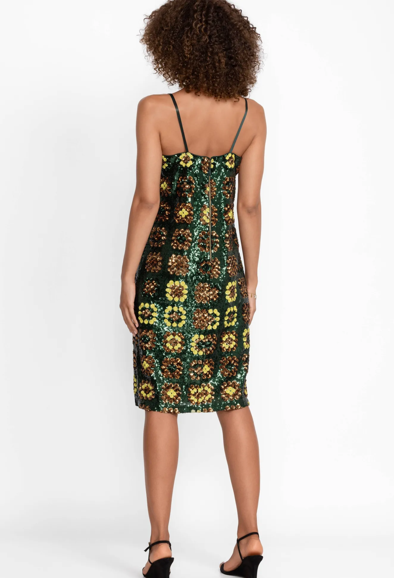 Women Johnny Was Gemini Sequin Mini Dress