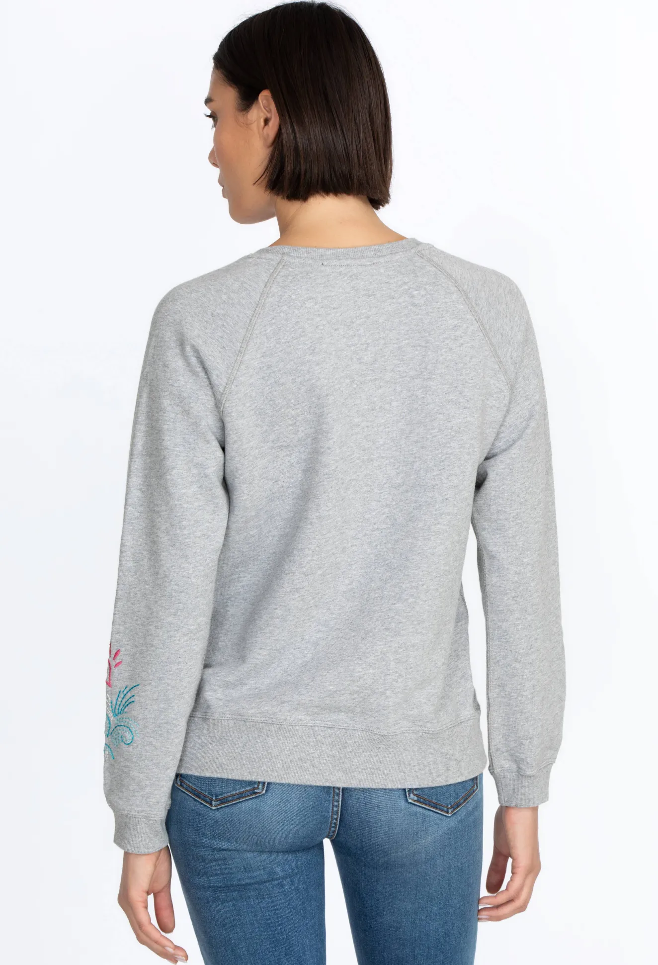 Women Johnny Was Hamptons Raglan Sweatshirt