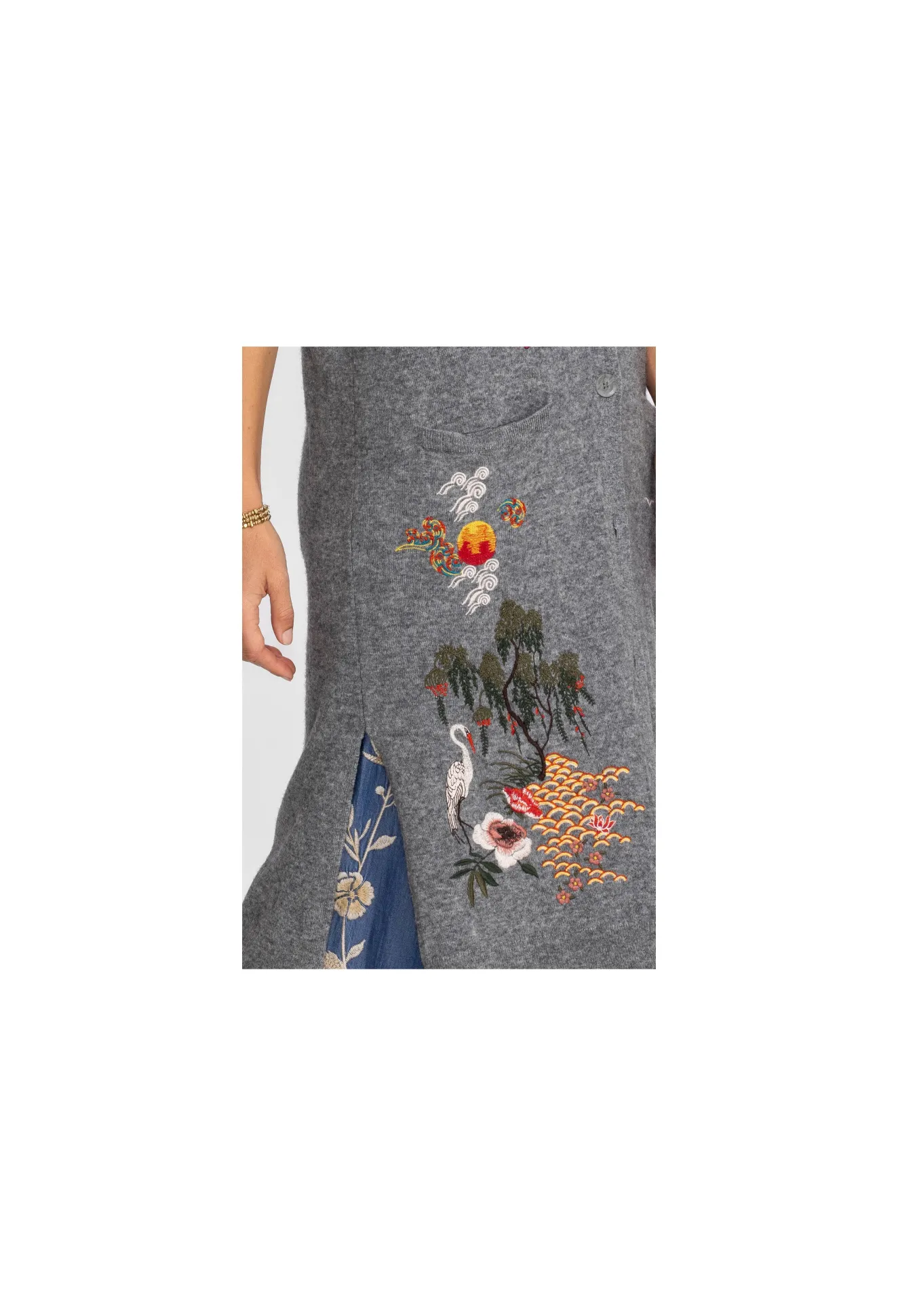 Women Johnny Was Heron Vest