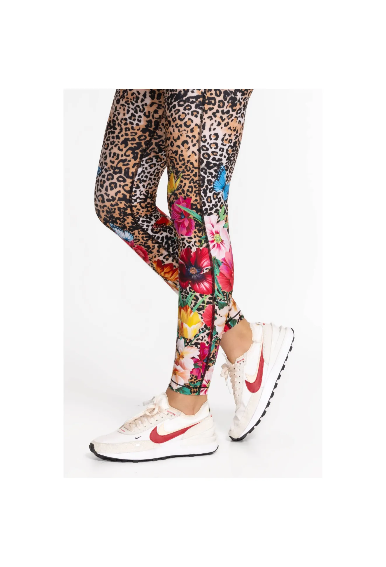 Women Johnny Was High Waist Criss Cross Legging