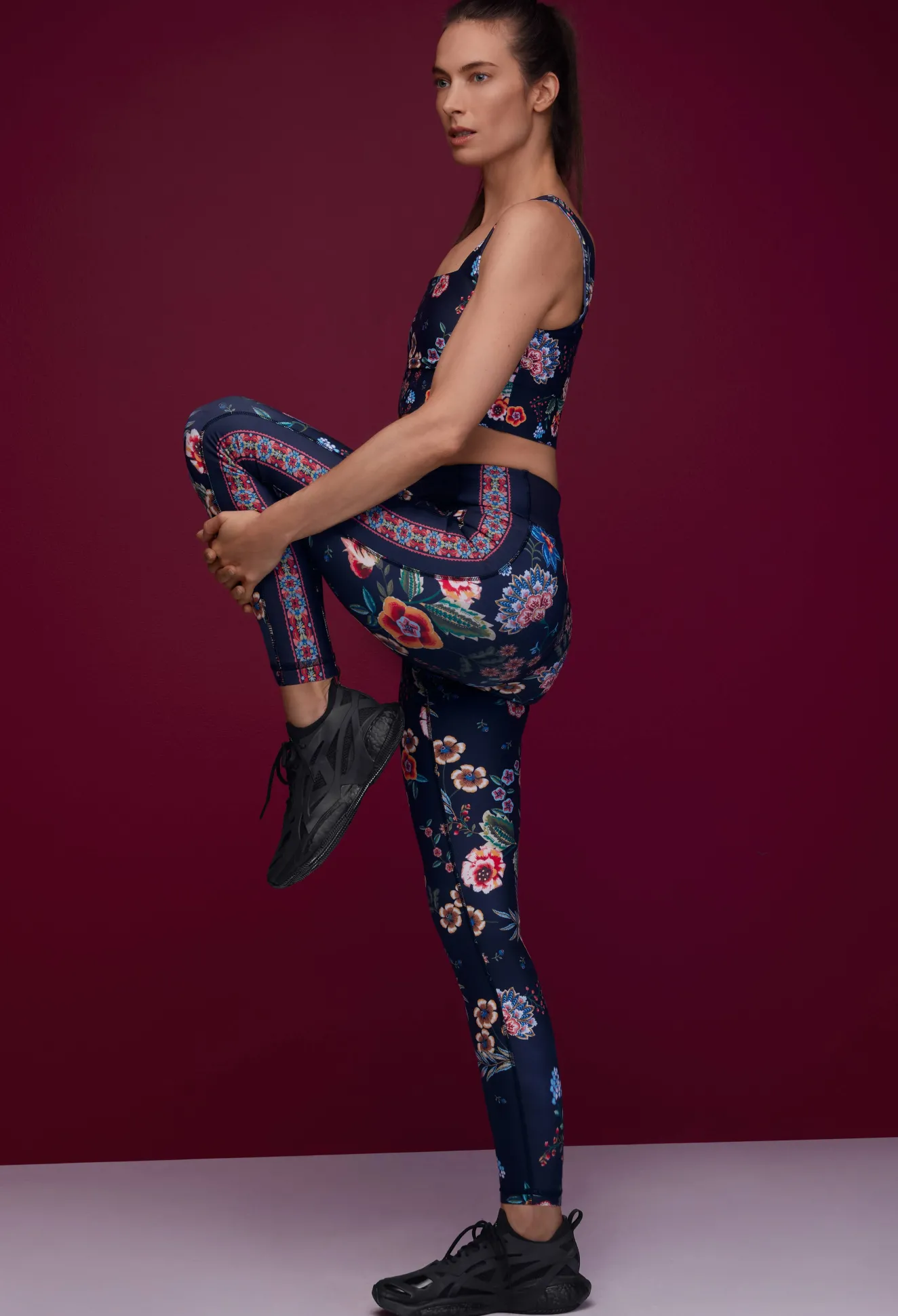 Women Johnny Was High Waist Sculpting Legging