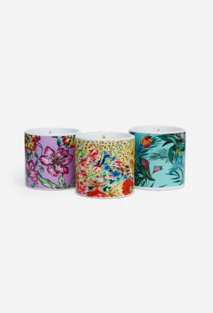 Women Johnny Was Home Set Of 3 Votive Candles