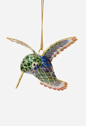 Women Johnny Was Hummingbird Cloisonne Ornament