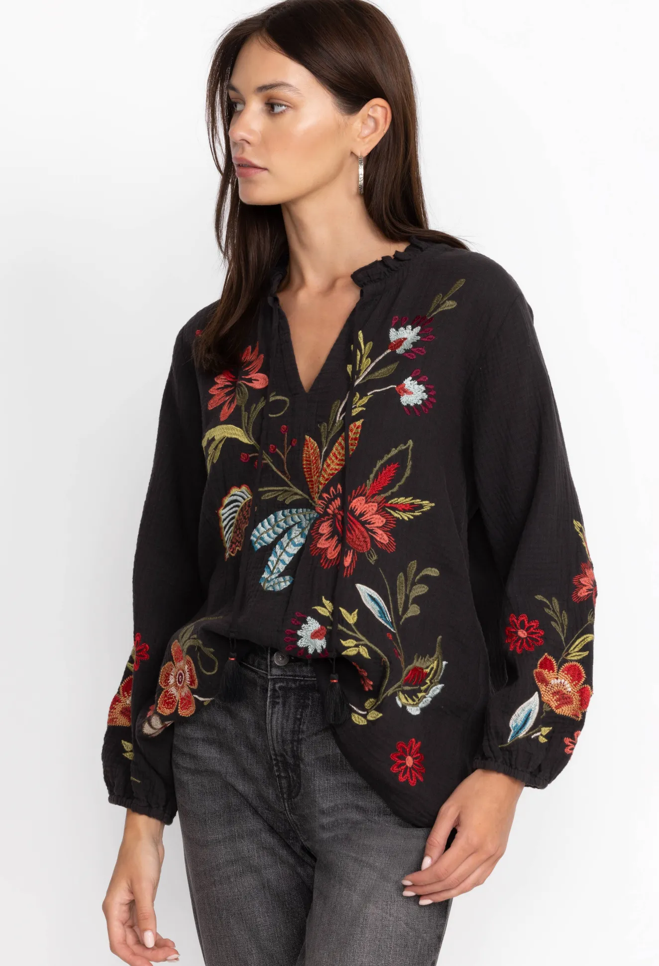 Women Johnny Was Isabella Field Blouse