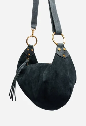 Women Johnny Was Italian Suede Faithful Bag