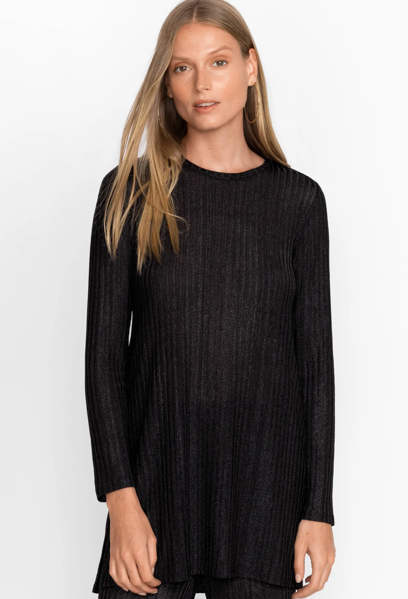 Women Johnny Was Jenna Metallic Tunic