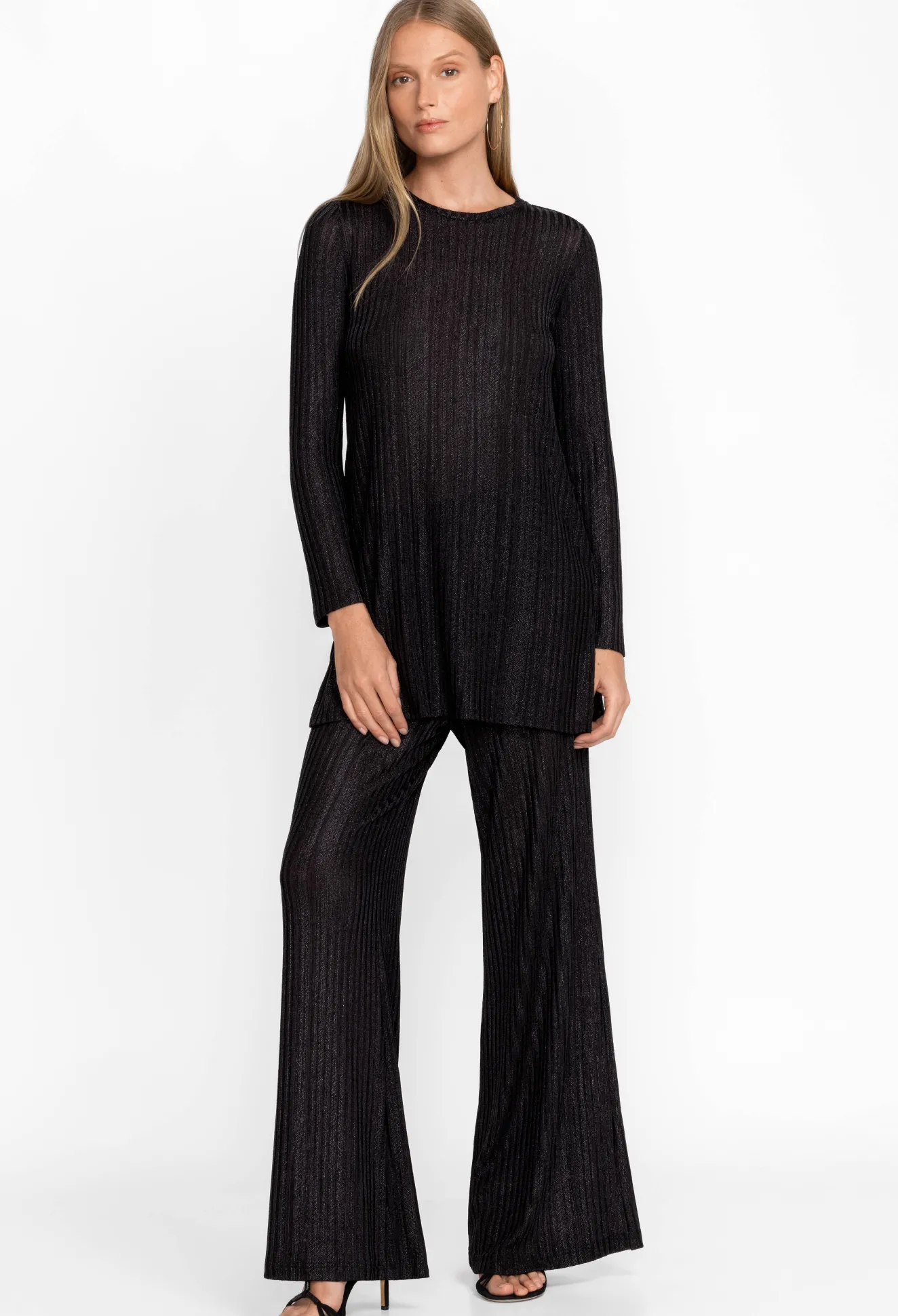 Women Johnny Was Jenna Metallic Tunic