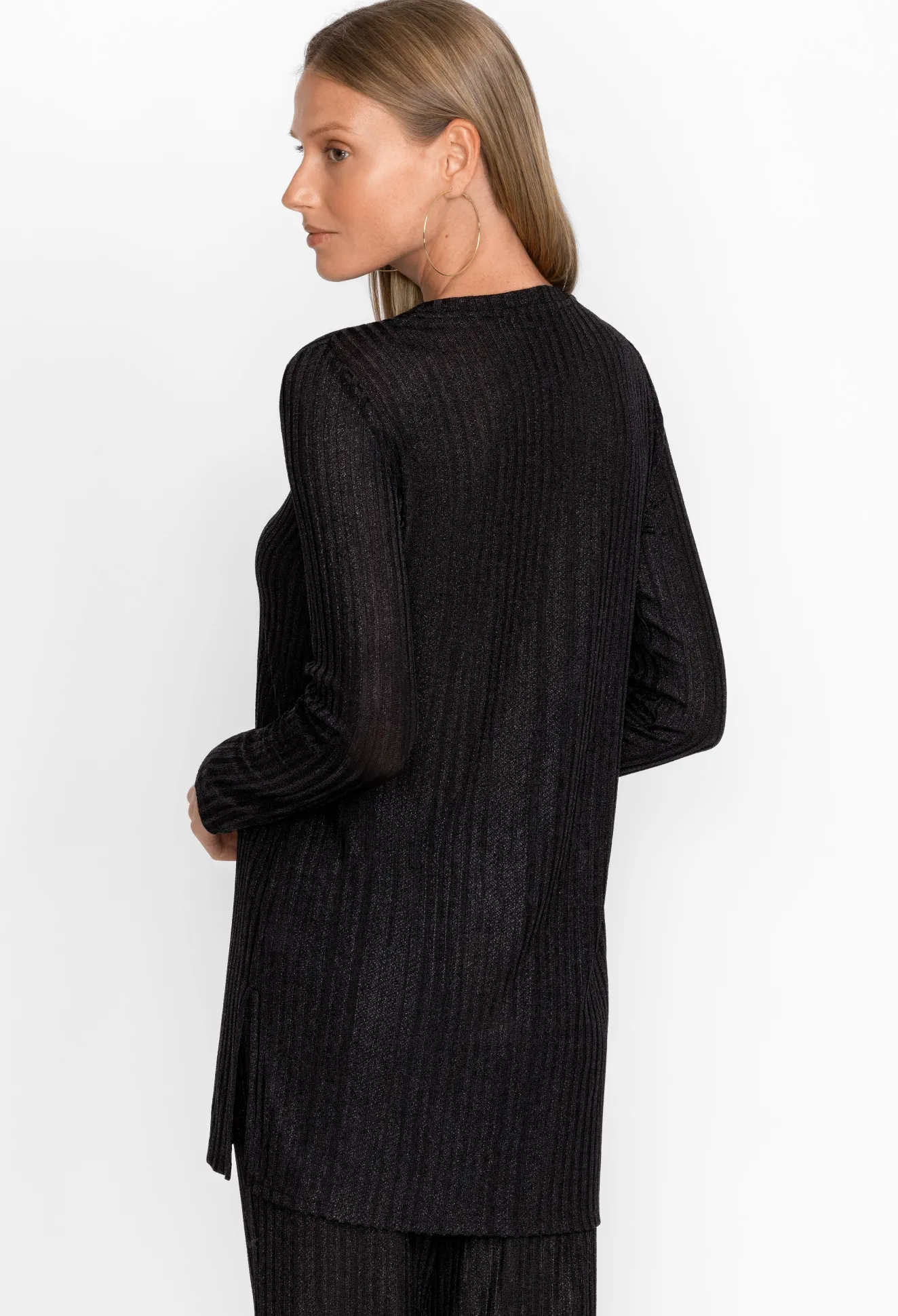 Women Johnny Was Jenna Metallic Tunic