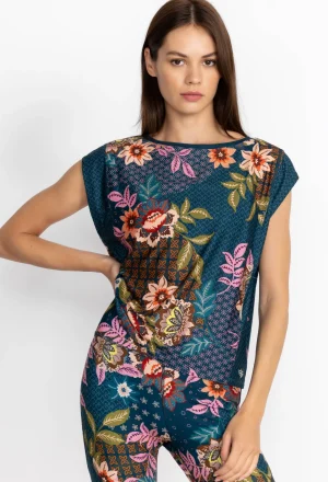 Women Johnny Was Keyhole Muscle Tank