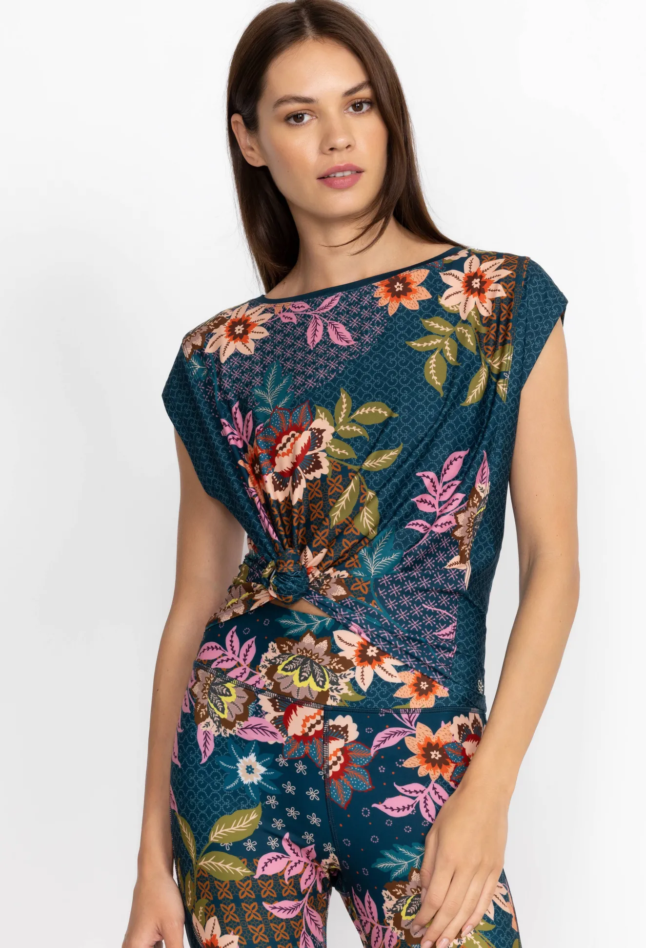 Women Johnny Was Keyhole Muscle Tank