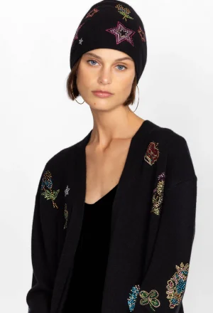 Women Johnny Was Ladie Rhinestone Beanie