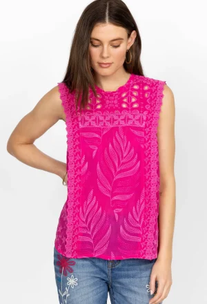 Women Johnny Was Leafy Concetta Blouse