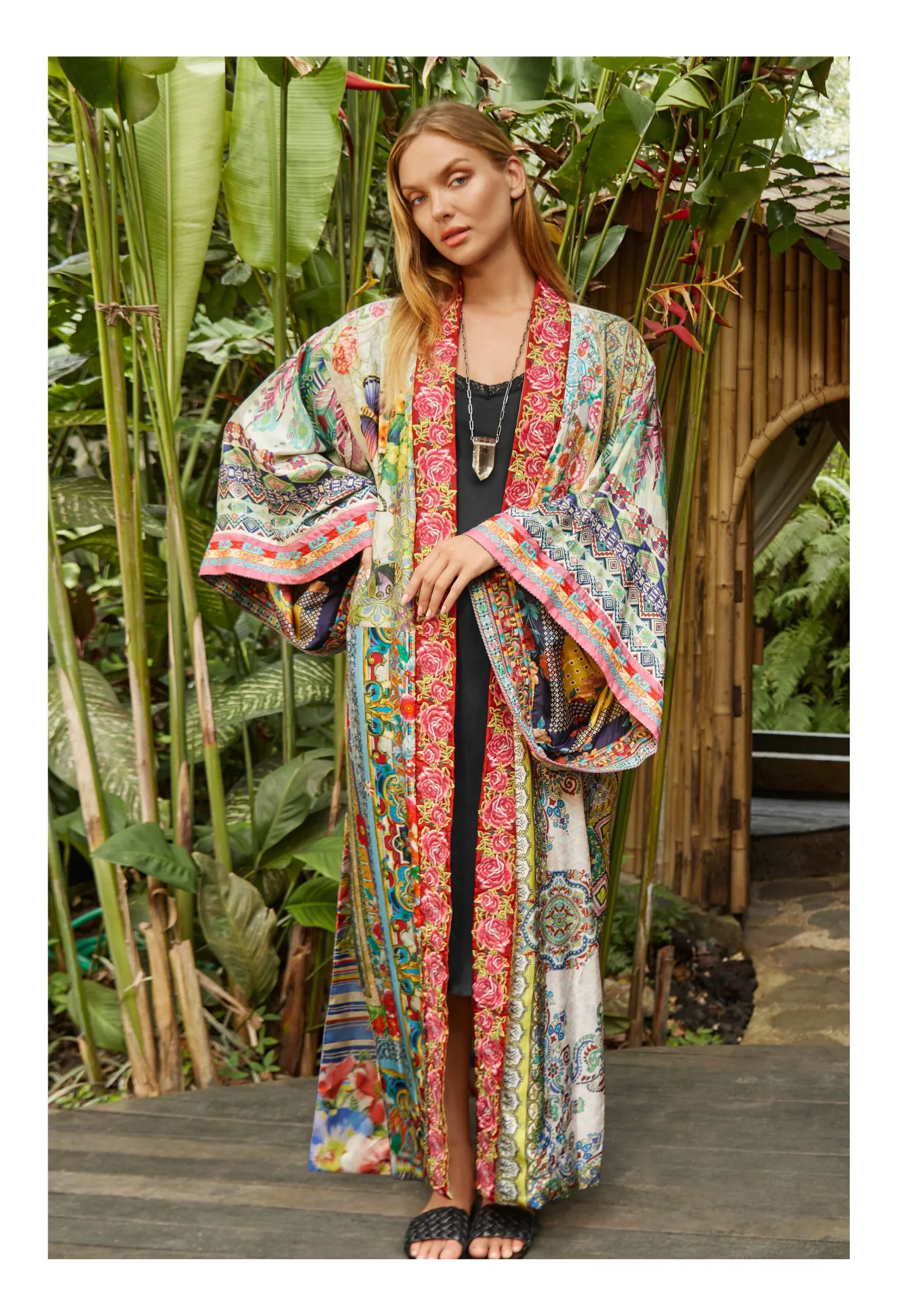 Women Johnny Was Long Kimono