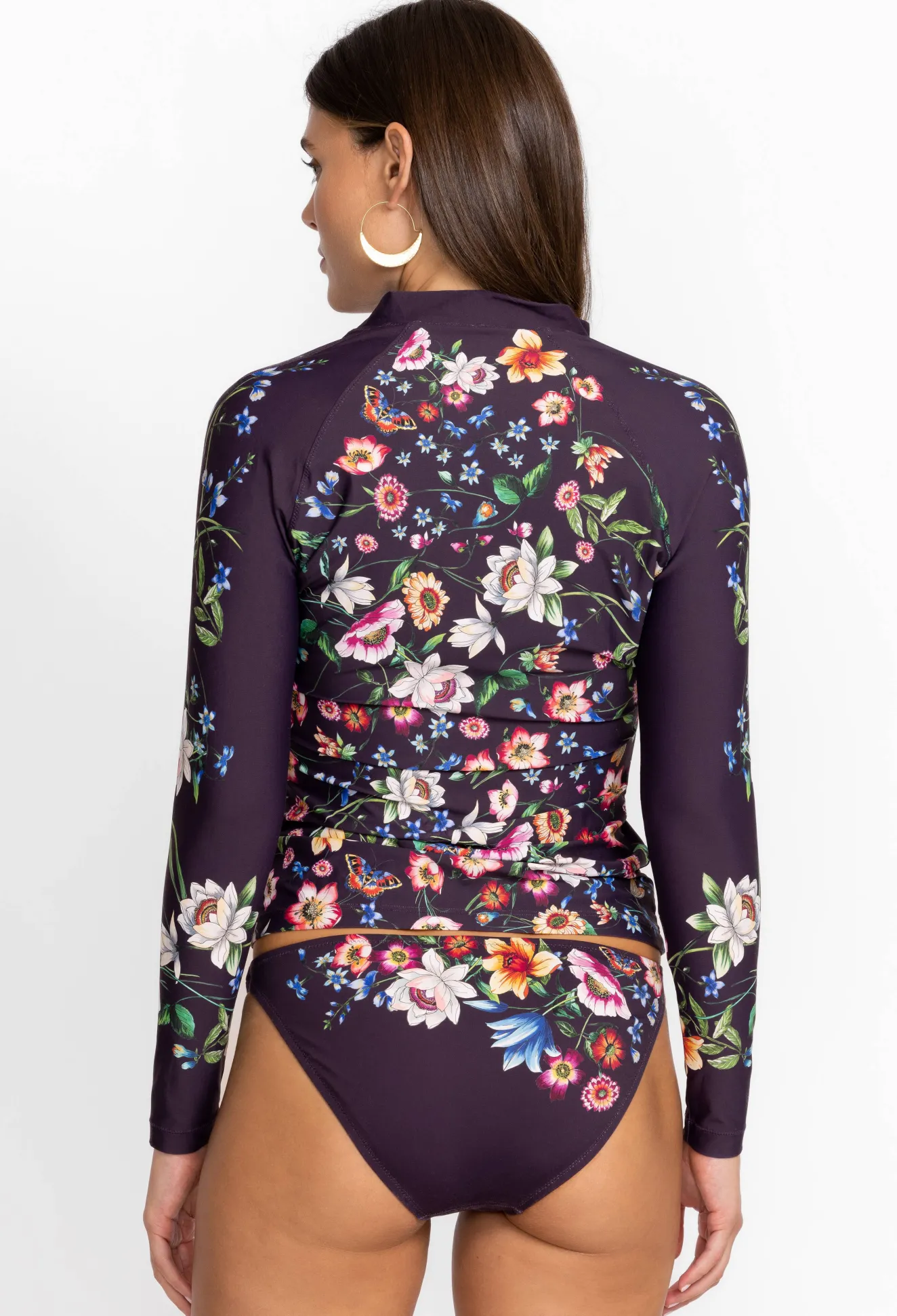 Women Johnny Was Long Sleeve Surf Shirt