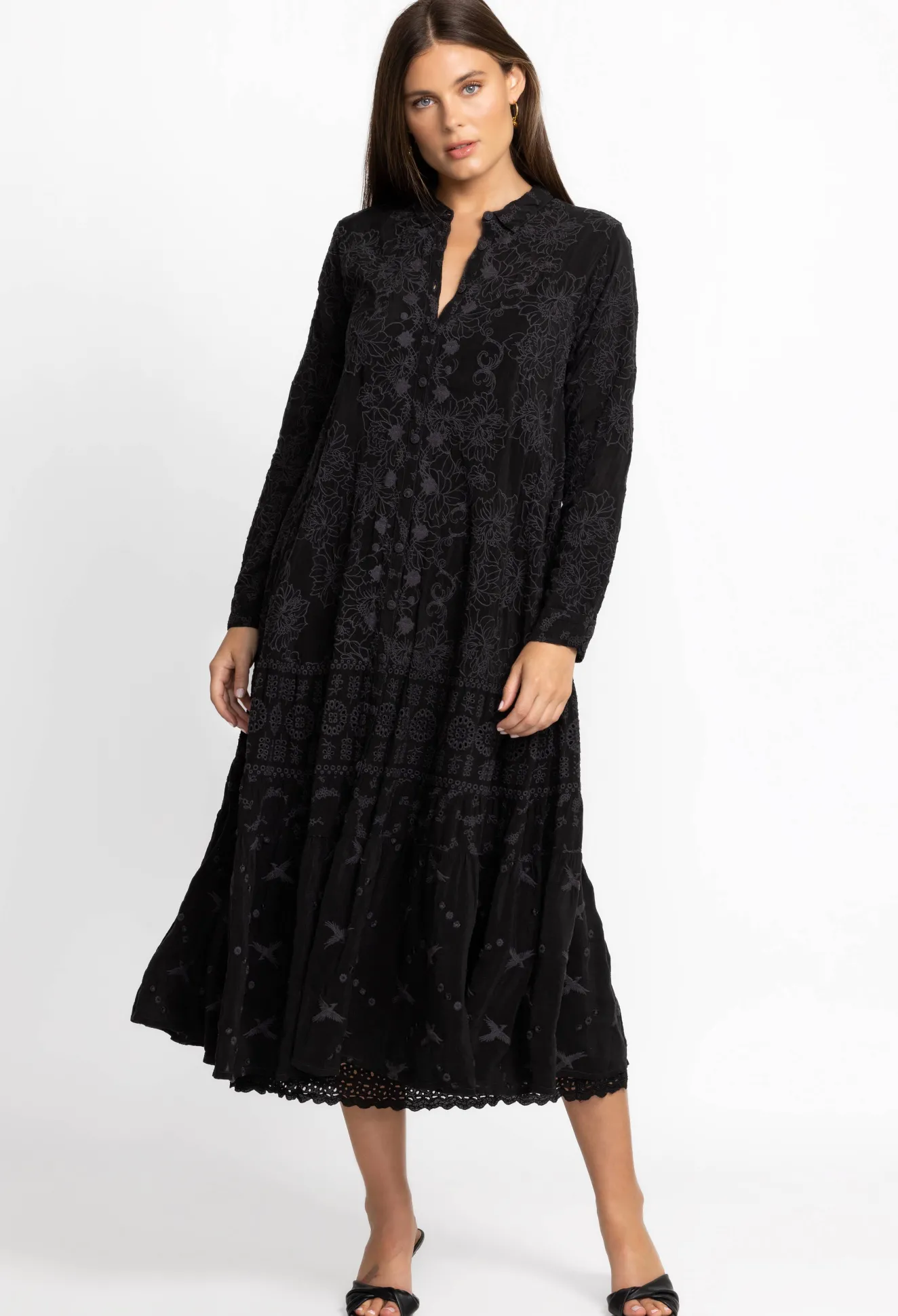 Women Johnny Was Martin Flyaway Dress