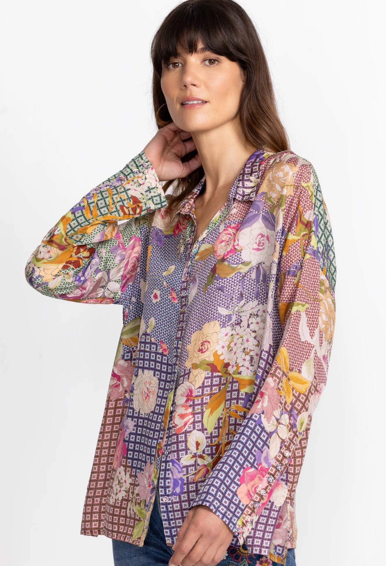 Women Johnny Was Mingle Blouse