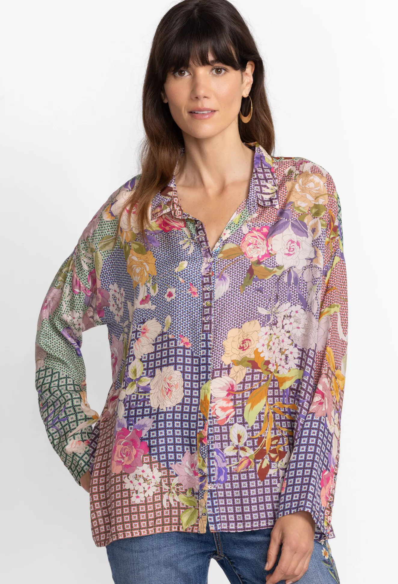 Women Johnny Was Mingle Blouse