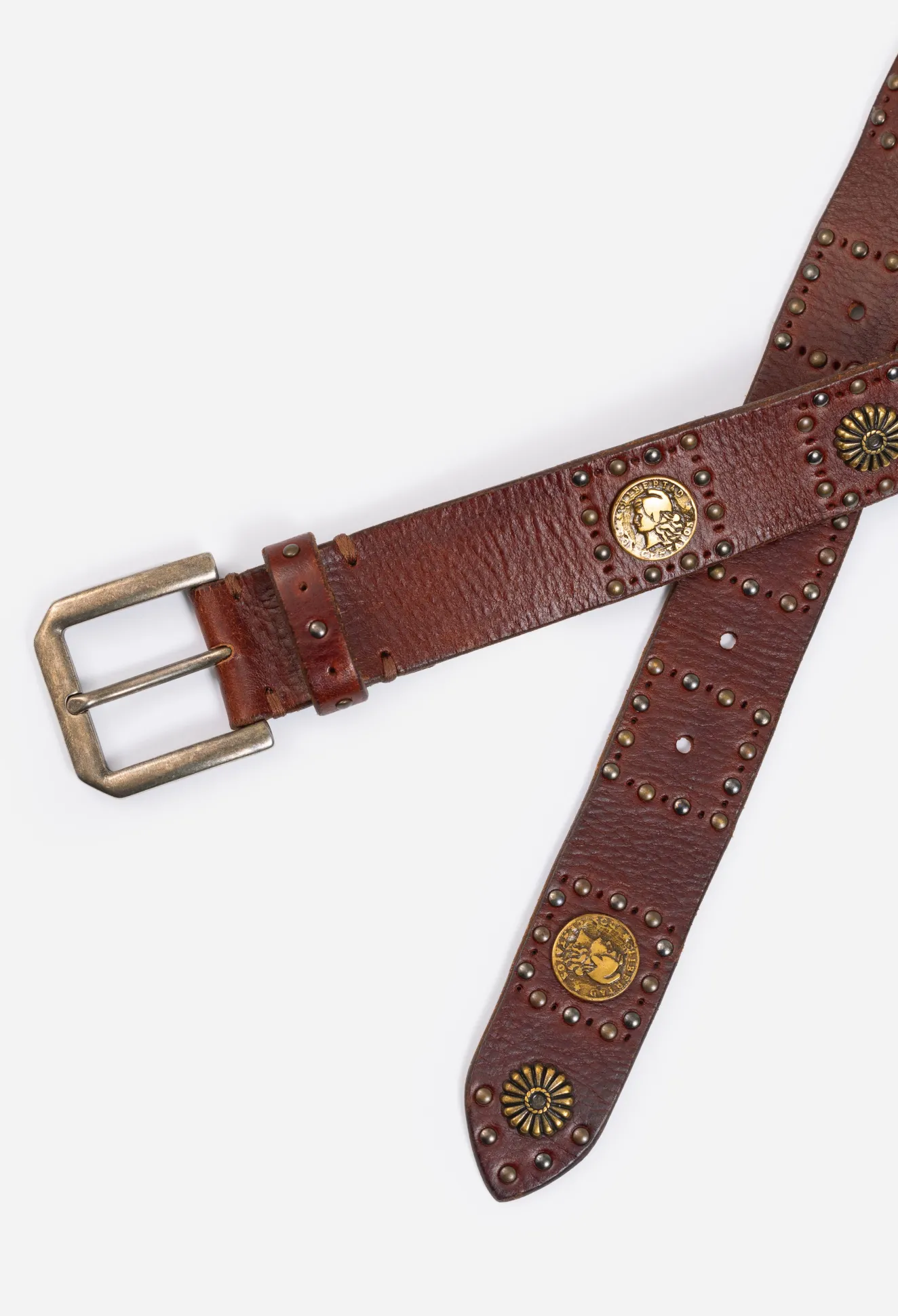 Women Johnny Was Moneta Italian Leather Belt
