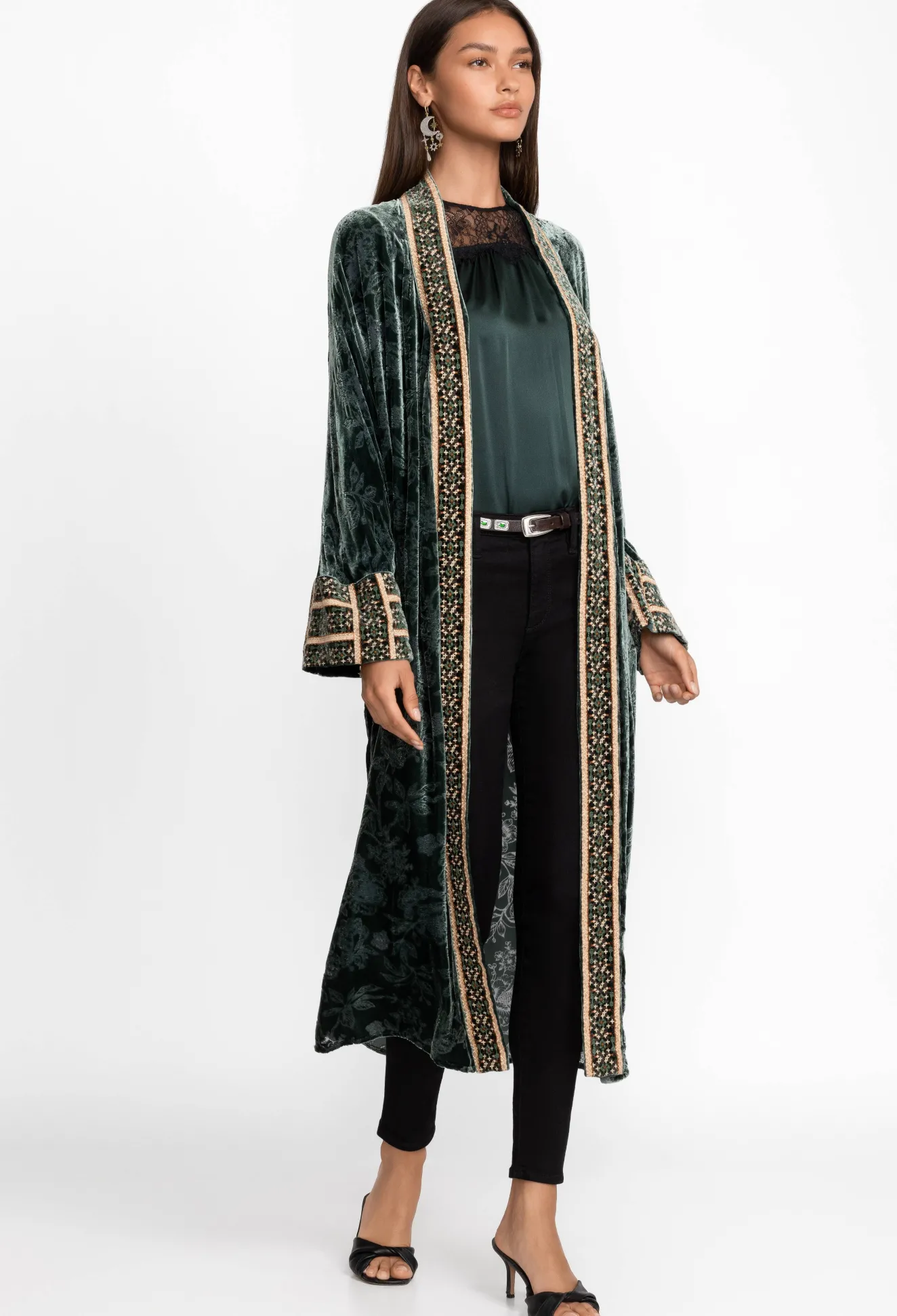 Women Johnny Was Natalia Silk Kimono