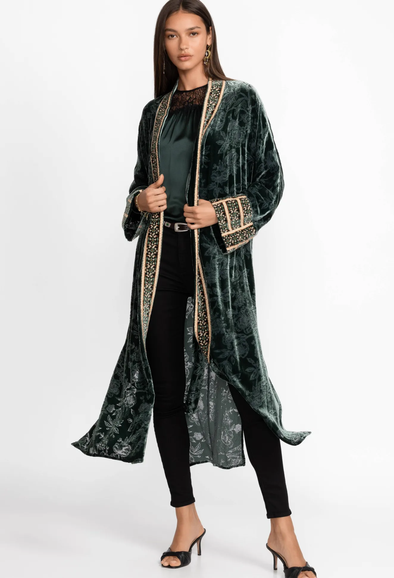 Women Johnny Was Natalia Silk Kimono