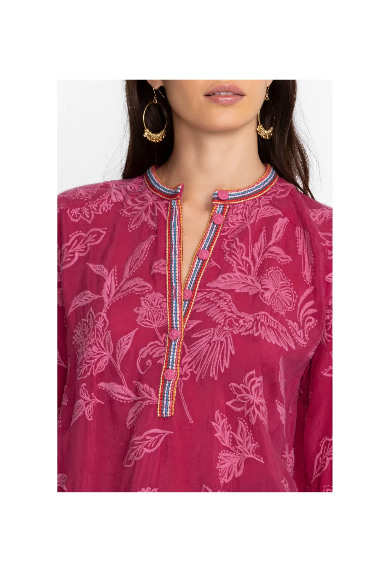 Women Johnny Was Noah Cabana Tunic