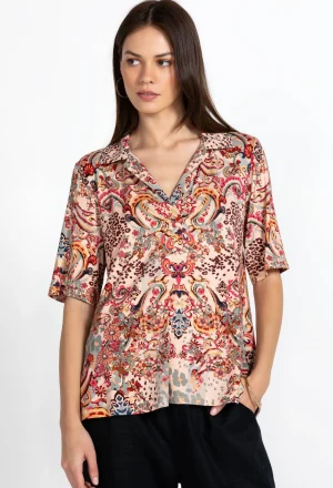 Women Johnny Was Polo Swing Tee