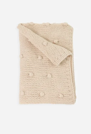 Women Johnny Was Pom Pom Throw Blanket