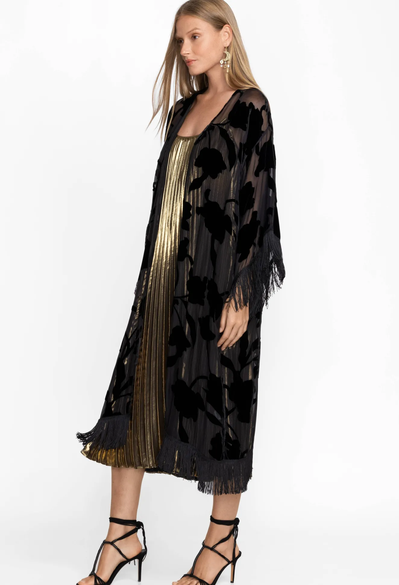 Women Johnny Was Queen Silk Kimono