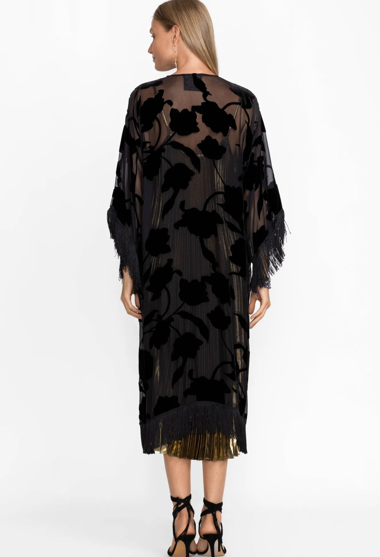 Women Johnny Was Queen Silk Kimono