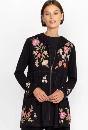 Women Johnny Was Quinn Cozy Tiered Hoodie